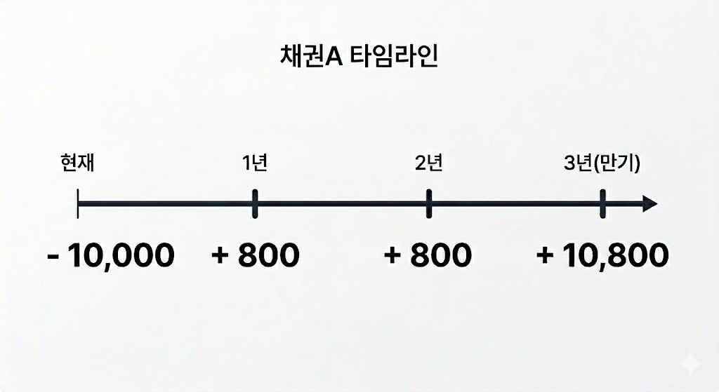 채권 A 타임라인